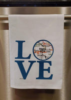 Love Dripping Springs Kitchen Towel