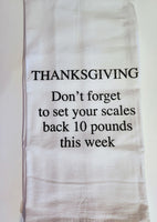 Thanksgiving Scale