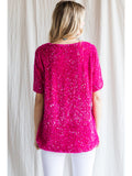 Born to Shine Sequin Top