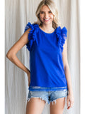 Electric Blue Top