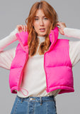 Material Girl Puffer Vest